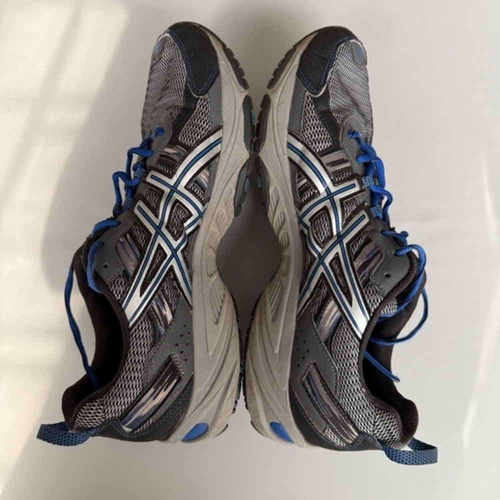 ASICS Gel-Contend 3 Running Shoes Sneakers Men’s 11 Gray Blue Athletic